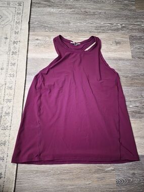 Athleta Plum Racerback Tank Top